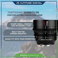 7artisans Photoelectric 35mm T1.05 Vision Cine Lens with an L Mount