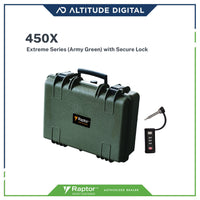Raptor 450x Extreme Series (Army Green) with Secure Lock