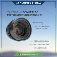7artisans Photoelectric 50mm T1.05 Vision Cine Lens Specifications