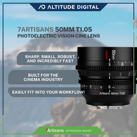 7artisans Photoelectric 50mm T1.05 Vision Cine Lens for Canon EOS-R and L Mounts