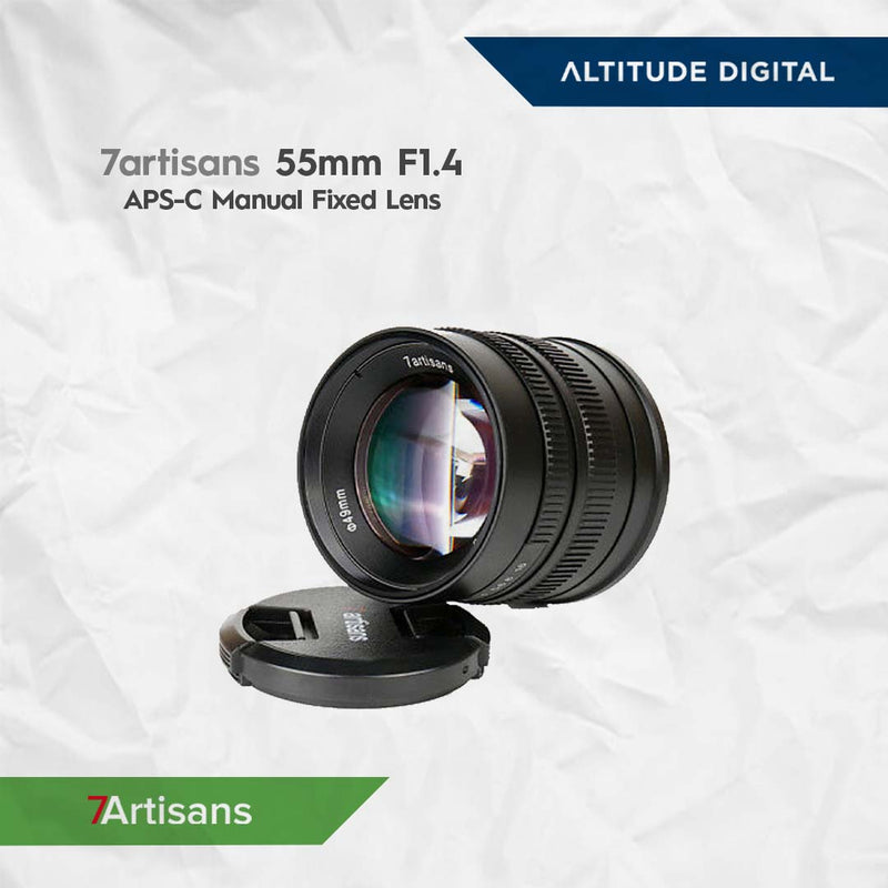 7artisans 55mm F1.4 APS-C Manual Fixed Lens