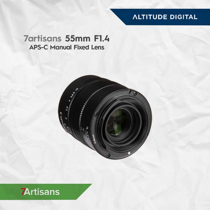 7artisans 55mm F1.4 APS-C Manual Fixed Lens