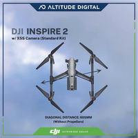 DJI Inspire 2 with an integrated X5S Camera