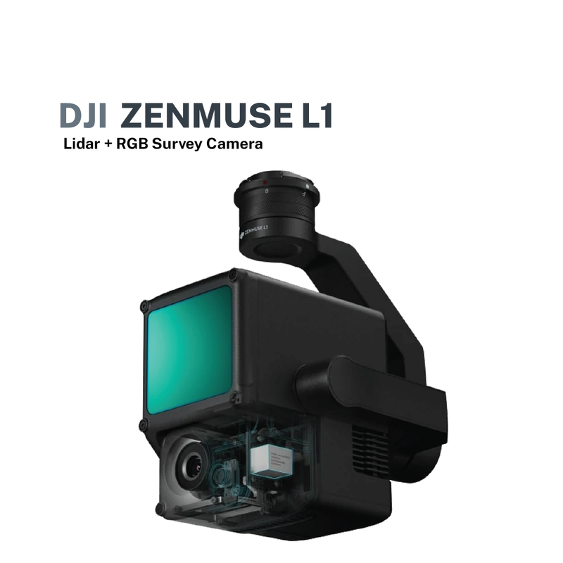 DJI Zenmuse L1 - Lidar + RGB Survey Camera