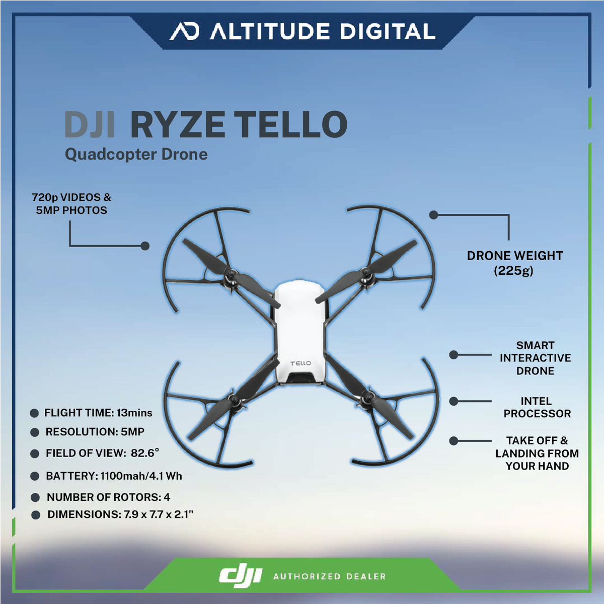 Dji tello fashion auto follow