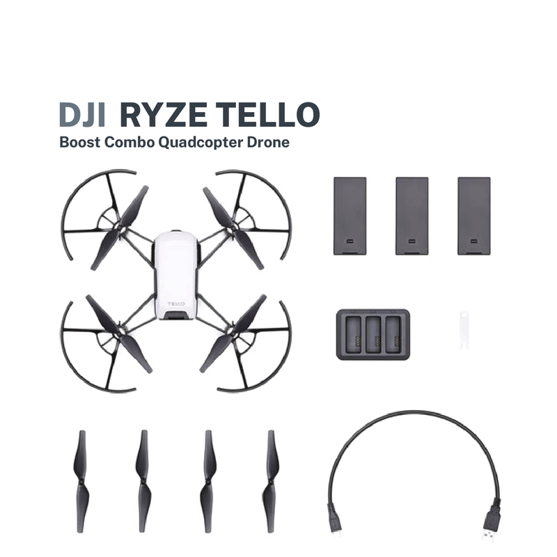 Drone Ryze DJI Tello COMBO BOOST