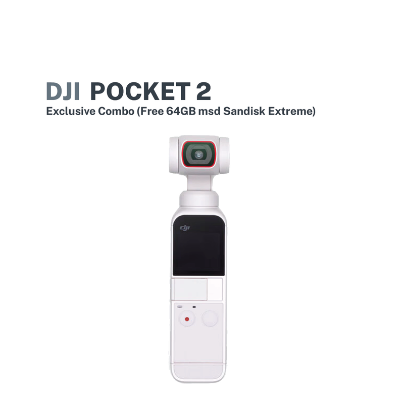 販売正規 DJI POCKET 2 64GBマイクロSD付き - aguapreta.pe.gov.br