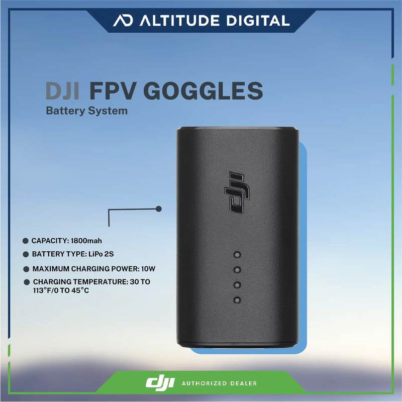 DJI FPV Goggles Battery | DJI FPV Accessories | altitude.ph