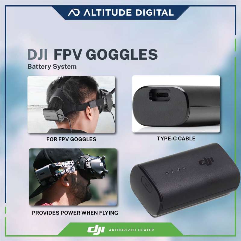 Dji fpv goggles deals battery