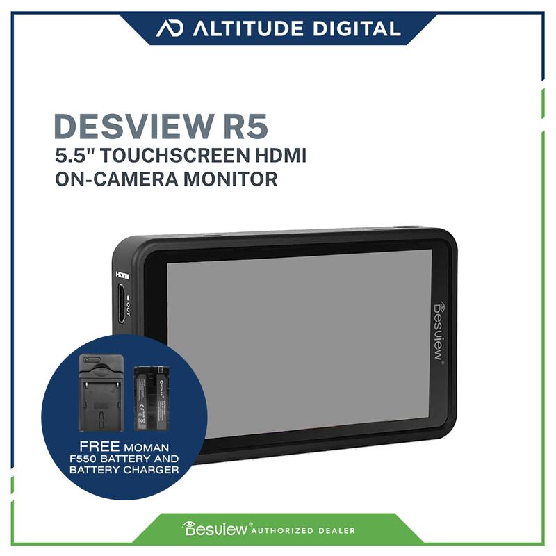 Desview R5, 5.5" Touch Screen HDMI On-camera Monitor