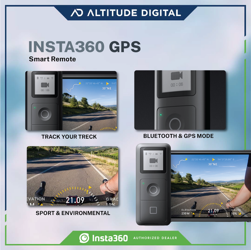 Insta360 GPS Smart Remote (ONE R, ONE X2, ONE X)