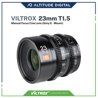 Viltrox 23mm T1.5 Manual Focus Cine Lens 