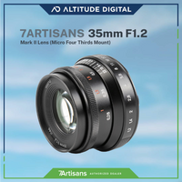 7Artisans 35mm F1.2 Mark II APS-C Manual Fixed Lens with an Micro four thirds Mount