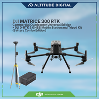 DJI Matrice 300 RTK quadcoter universal edition with a mobile battery station and tripod kit