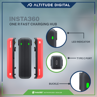 Insta360 One R Fast Charging Hub Features