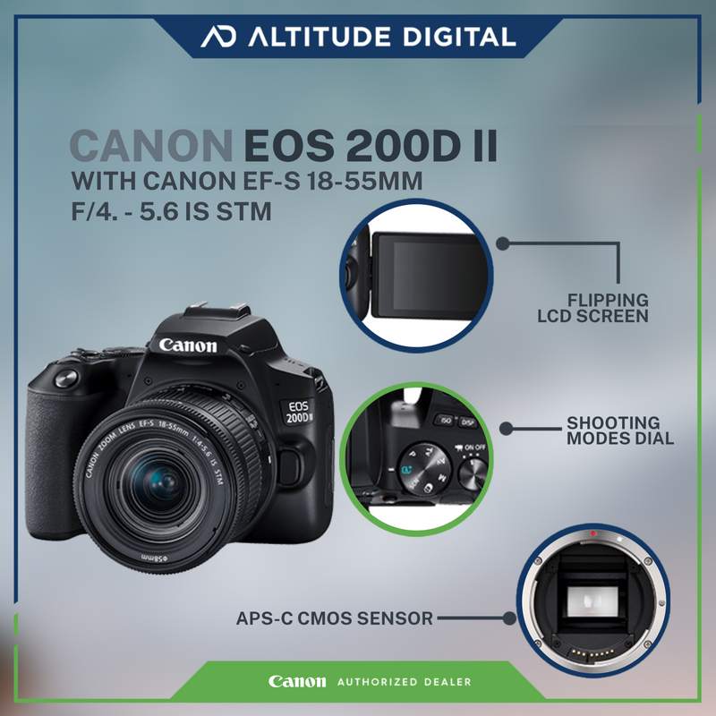 Canon 200d online ii