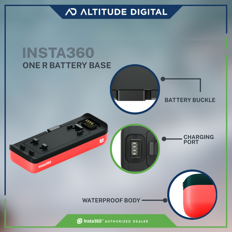 Insta360 ONE R Battery Base (Compatible with One RS)