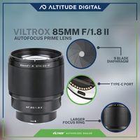 Viltrox AF 85mm f/1.8 II Autofocus Prime Lens Features