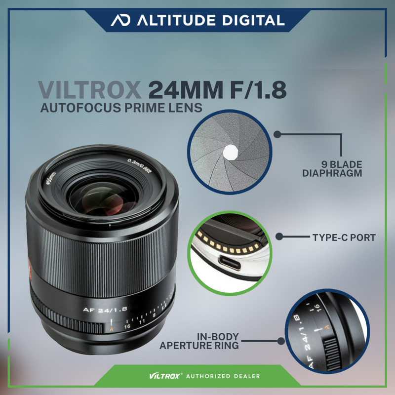Viltrox AF 24mm f/1.8 Lens