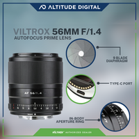 Viltrox AF 56mm f/1.4 Lens Features