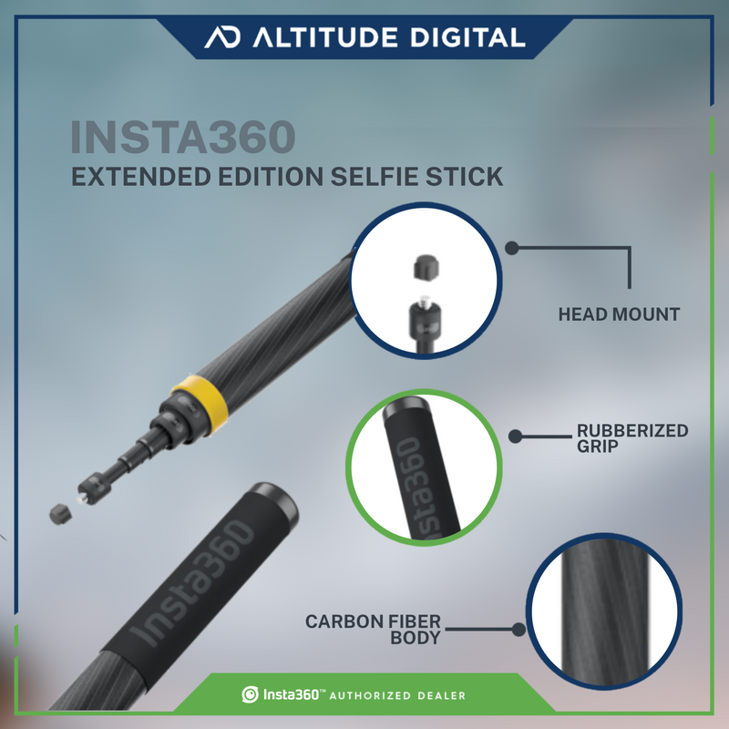 Insta360 One X Extended Edition Selfie Stick 