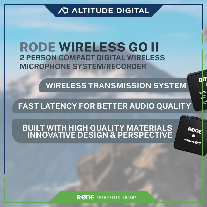 Wireless GO II, Dual Wireless Mic System