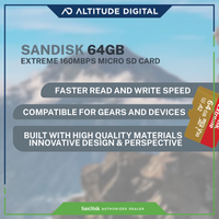 Sandisk Extreme Micro SD Card can read and write memory quickly