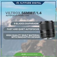 Viltrox AF 56mm f/1.4 Autofocus Prime Lens for Mirrorless Cameras
