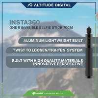 Invisible Selfie Stick for Insta360 One R Action Camera
