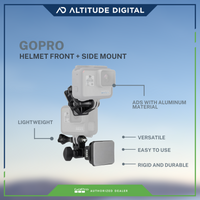 GoPro Helmet Front + Side Mount Accessory