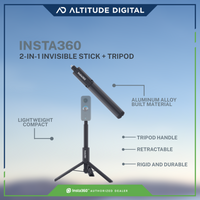Insta360 2-in-1 Invisible Stick and Tripod Combo