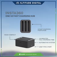 Smart charger for Insta360 ONE X2 Battery