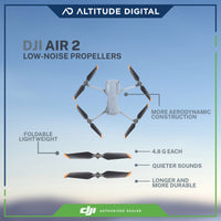 DJI Air 2 Low-Noise Propeller Features
