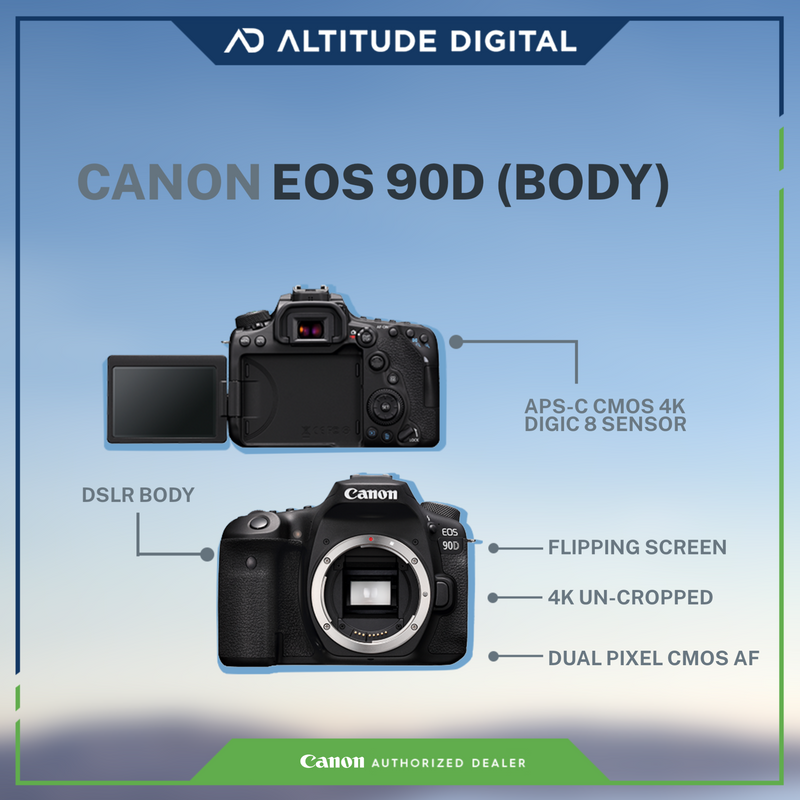 Canon EOS 90D DSLR Camera | DSLR Camera | altitude.ph