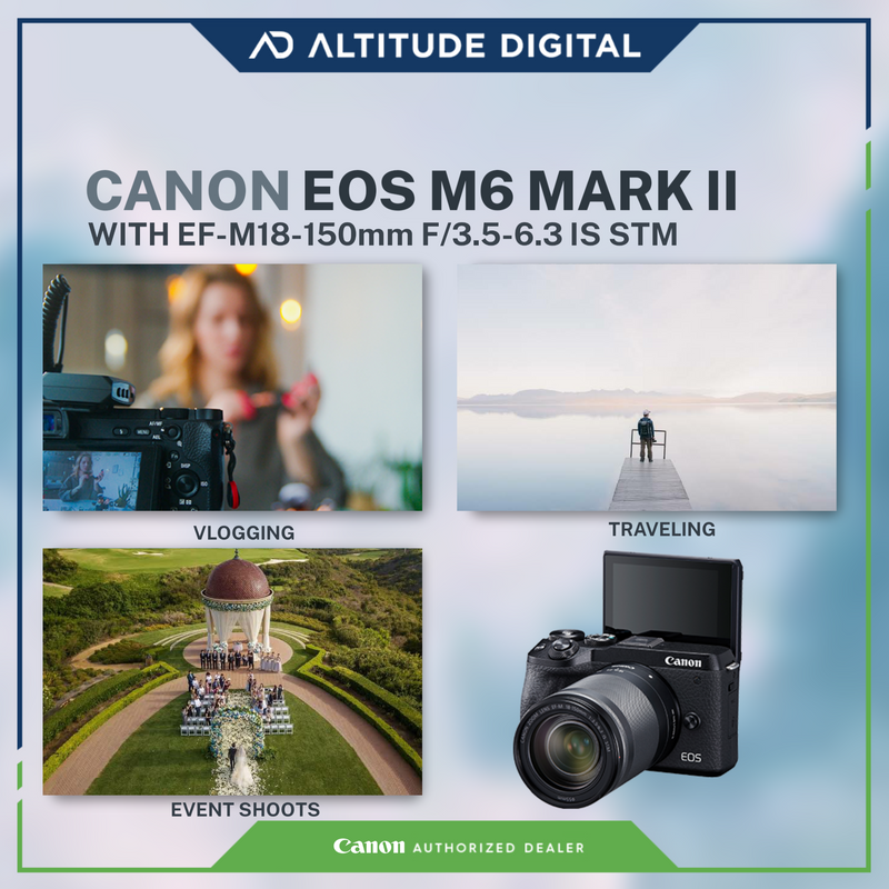 Canon EOS M6 MARK II 18-150MM (Black)