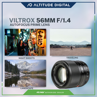Viltrox AF 56mm f/1.4 Autofocus Prime Lens is perfect for night shots, traveling, and landscape photography