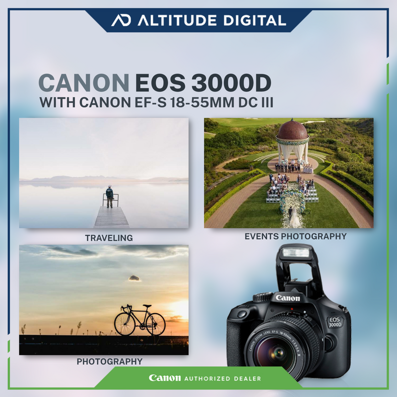 Canon EOS 3000D Kit | (EF S18-55 III) | altitude.ph