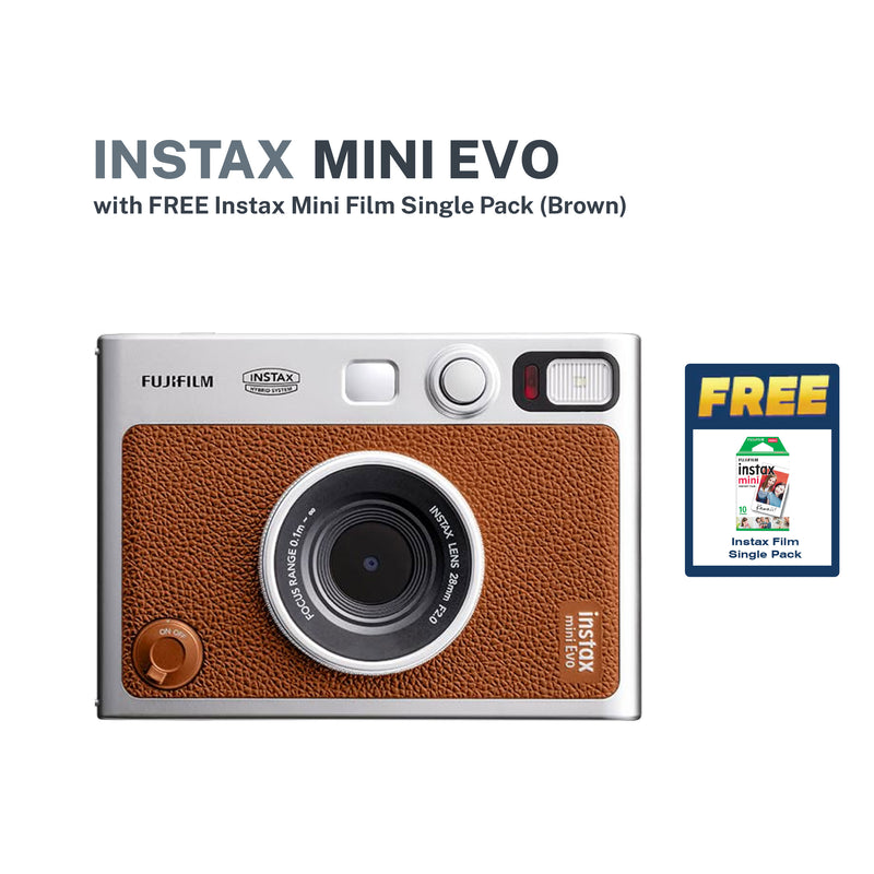 Fujifilm Instax Mini Evo - Brown
