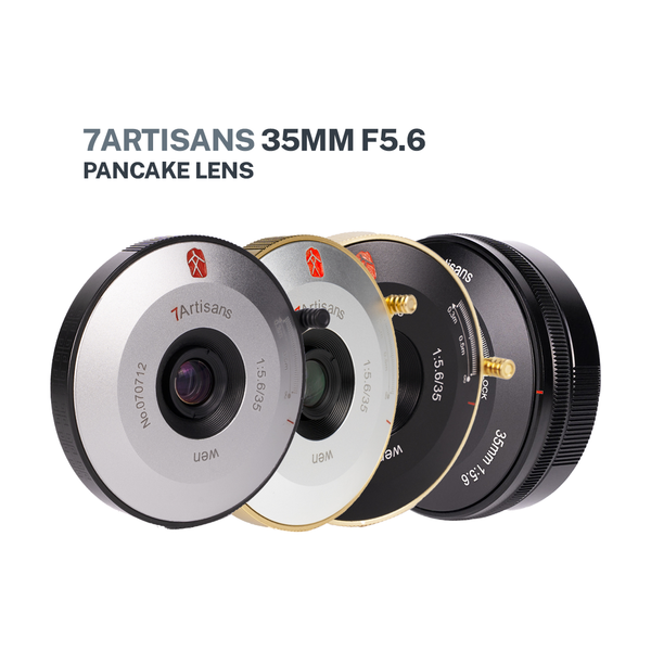 7artisans Photoelectric 35mm f/5.6 Pancake Lens