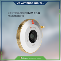 7Artisans Photoelectric 35mm F5.6 Pancake Lens for the Leica M Gold and Silver