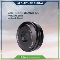 7Artisans Photoelectric 35mm F5.6 Pancake Lens with a Sony E Mount