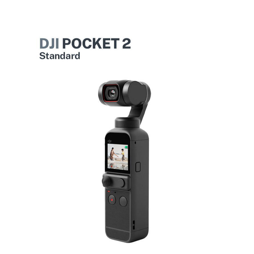 DJI Pocket 2 Standard with FREE 64GB SanDisk Extreme Micro SD Card and