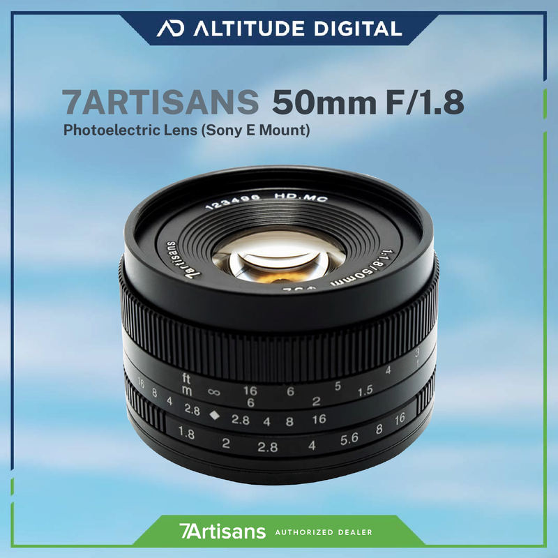 7Artisans 50mm F1.8 APS-C Manual Fixed Lens
