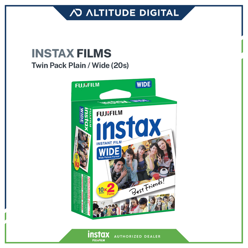 FUJIFILM Instax Wide Instant Film (Twin Pack)