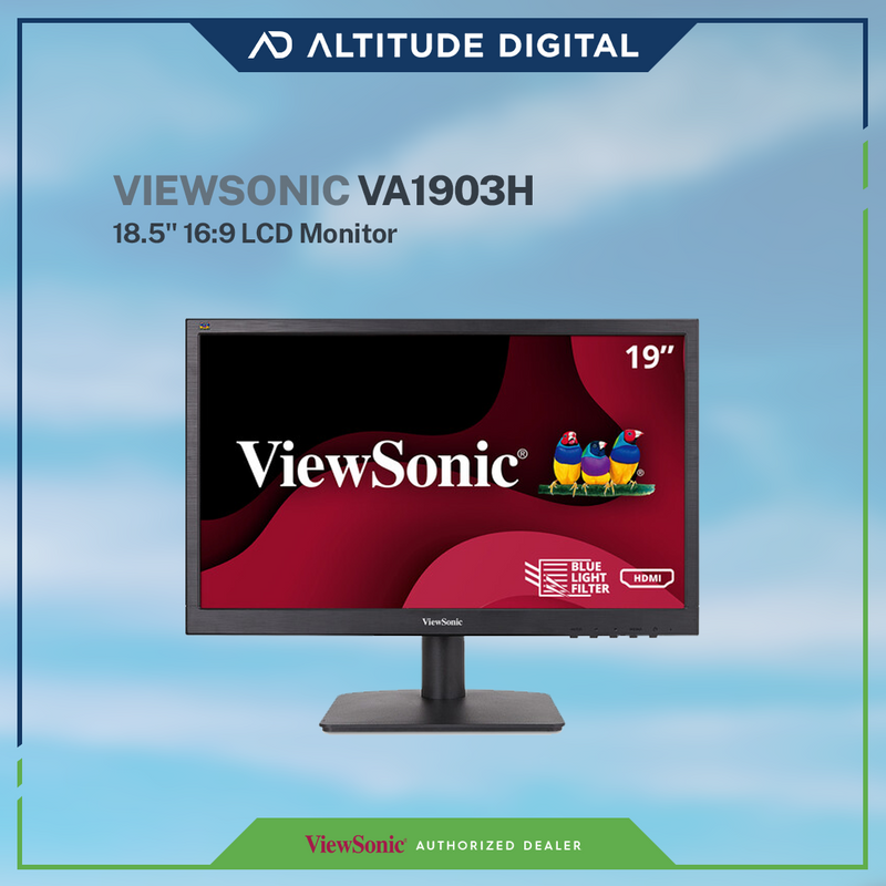 ViewSonic VA1903H-2 19" Home and Office Monitor (Pre-Order)