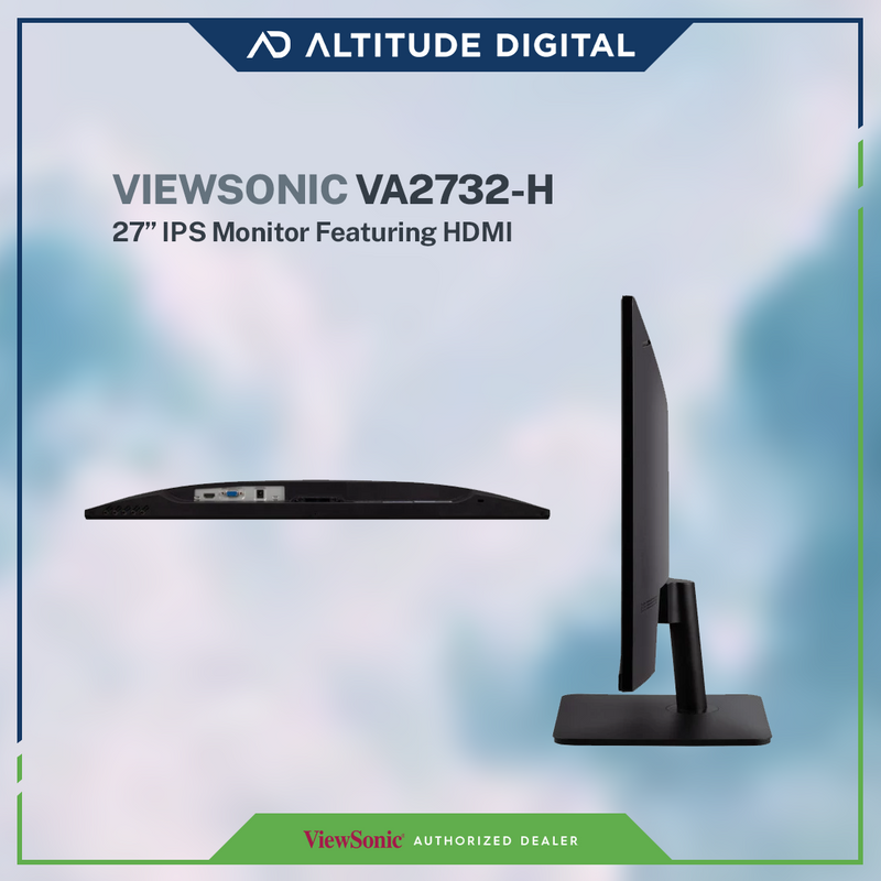 ViewSonic VA2732-MH 27" IPS Monitor Featuring HDMI and Speakers (Pre-Order)