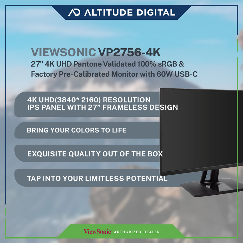 ViewSonic VP2756-4K (Pre-Order)