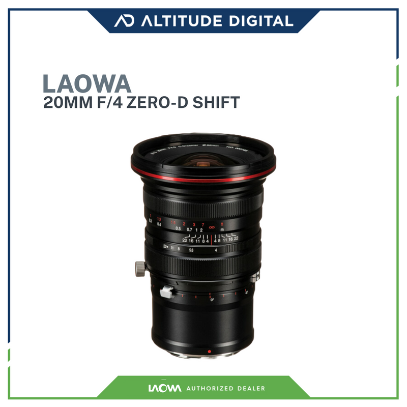 Laowa 20mm f/4 Zero-D Shift (Pre-Order)