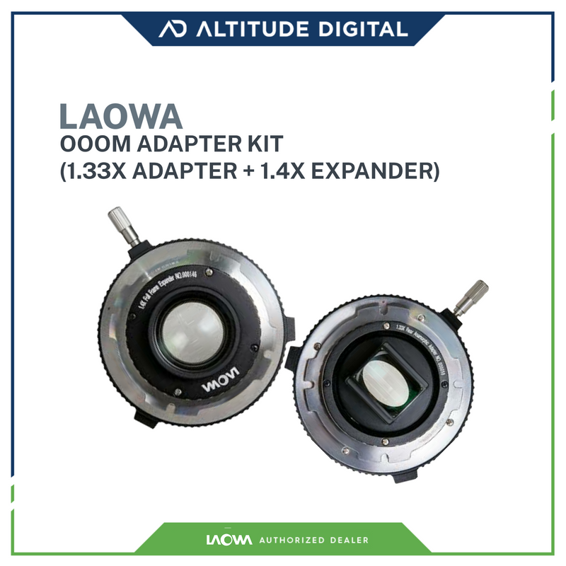 Laowa Venus Optics OOOM Adapter Kit (1.33x Adapter + 1.4x Expander) (Pre-Order)