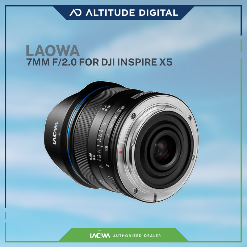 Laowa 7.5mm f/2 MFT for DJI Inspire X5 (Pre-Order)